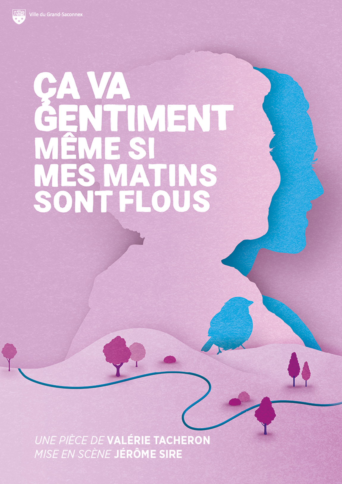 Affiche de Ça va gentiment même si mes matins sont flous