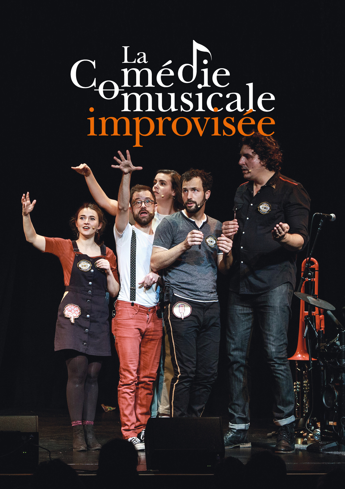 Affiche de Comédie musicale improvisée