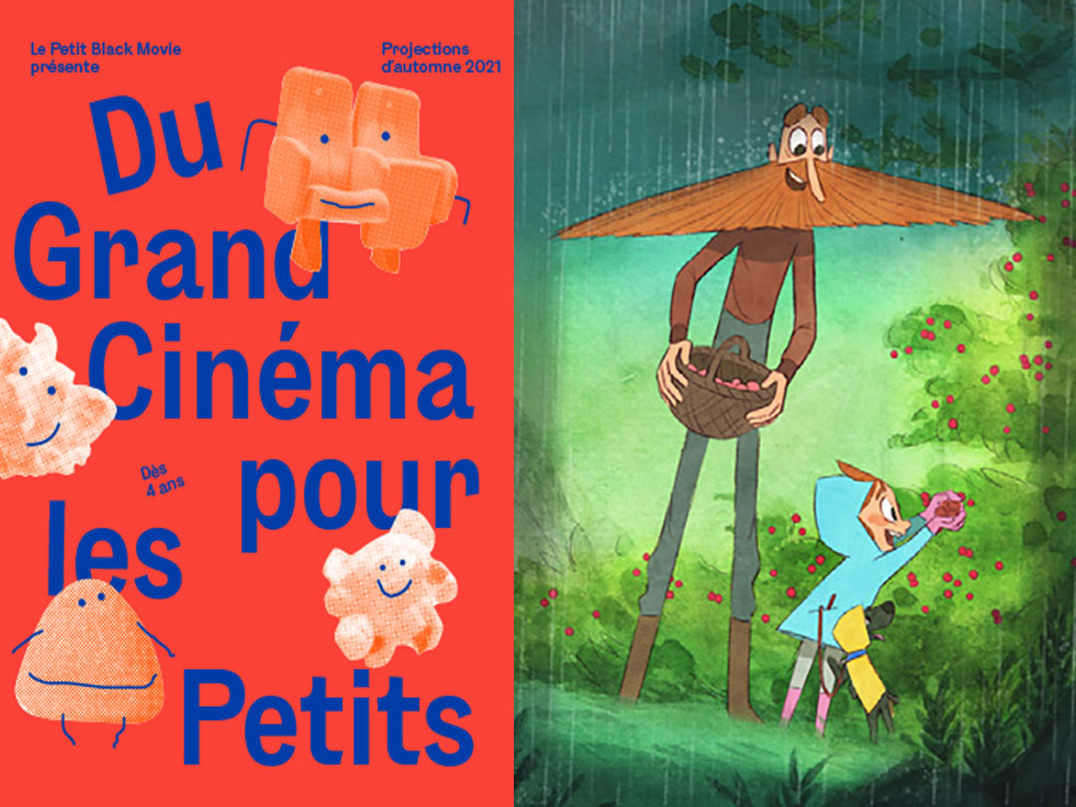 Affiche de Petit Black Movie - Un paparapluie des chiens et une ribambelle d’animaux