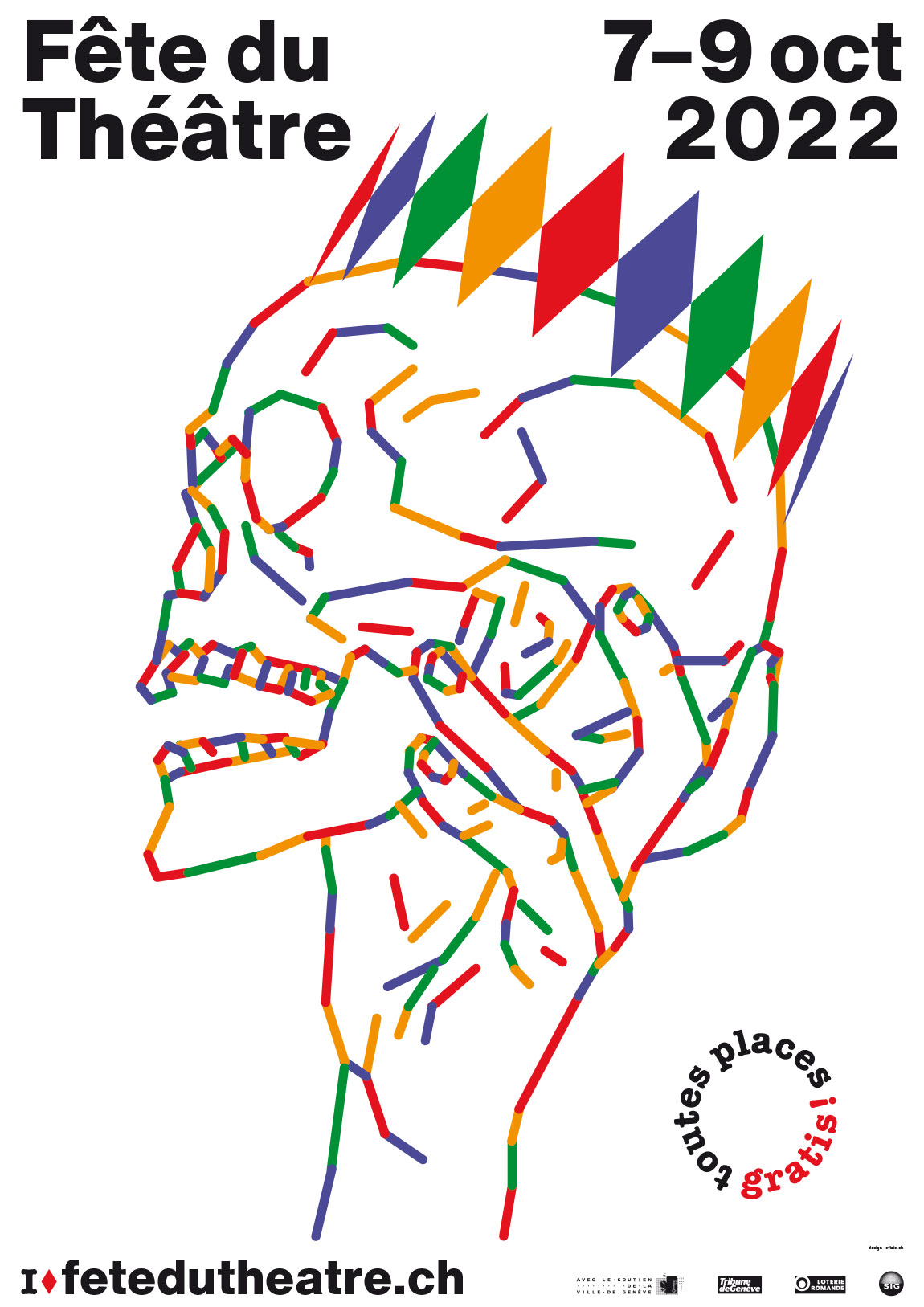 Affiche de Fête de l’impro !