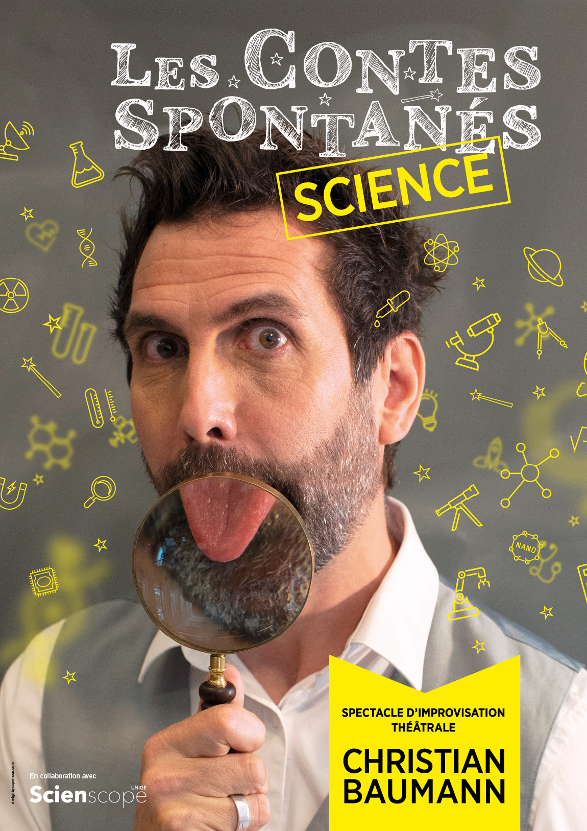 Affiche de Les contes spontanés - Science