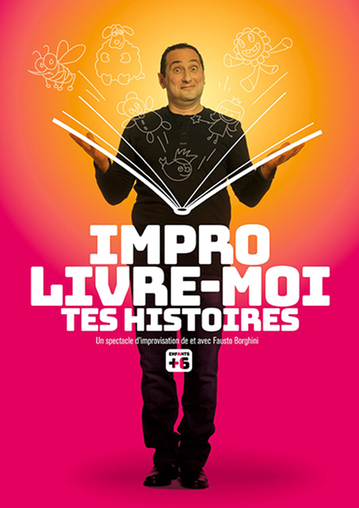 Affiche de Impro livre-moi tes histoires