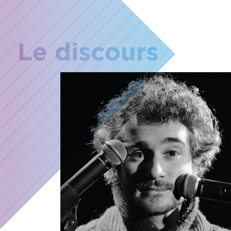 Affiche de Le discours